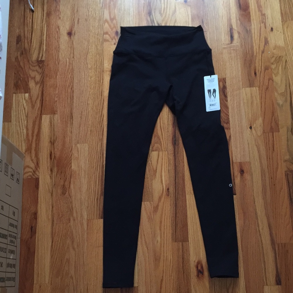 ALO YOGA high-waisted airbrush black leggings